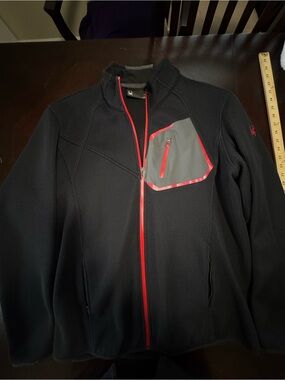 Spyder Men’s Jacket, Black, XXL
